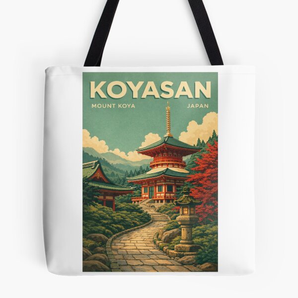 Item preview, Koyasan Mount Koya Sacred Pagoda Wakayama Japan designed and sold by Aryabek.