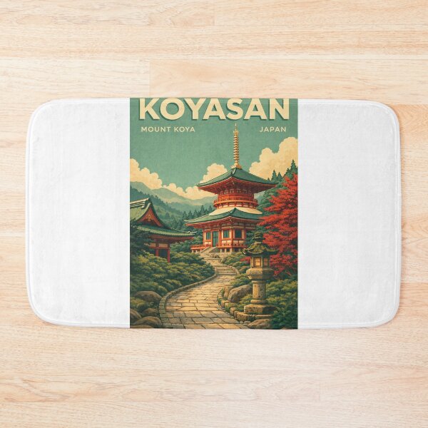 Item preview, Koyasan Mount Koya Sacred Pagoda Wakayama Japan designed and sold by Aryabek.