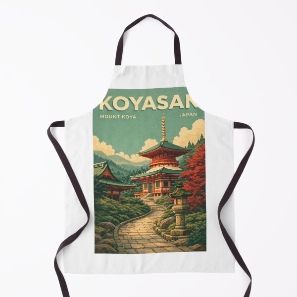 Item preview, Koyasan Mount Koya Sacred Pagoda Wakayama Japan designed and sold by Aryabek.
