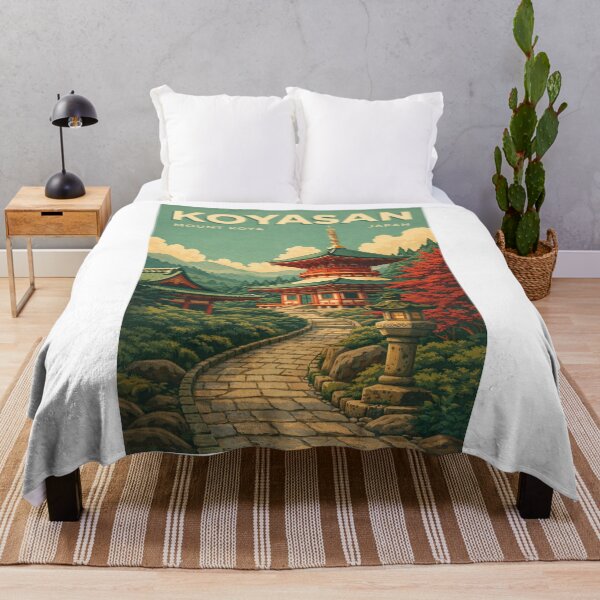 Item preview, Koyasan Mount Koya Sacred Pagoda Wakayama Japan designed and sold by Aryabek.
