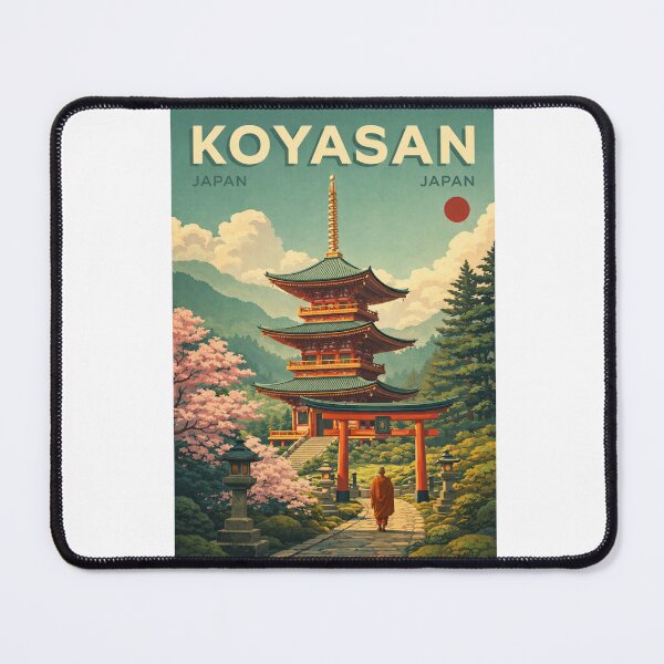 Item preview, Koyasan Okunoin Pilgrimage and Kongobuji Japan designed and sold by Aryabek.