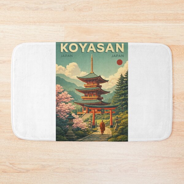 Item preview, Koyasan Okunoin Pilgrimage and Kongobuji Japan designed and sold by Aryabek.