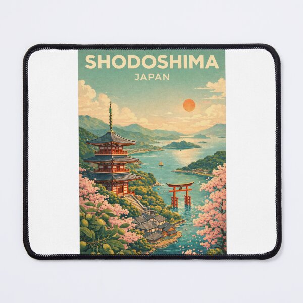 Item preview, Shodoshima Setouchi Inland Sea and Torii Japan designed and sold by Aryabek.