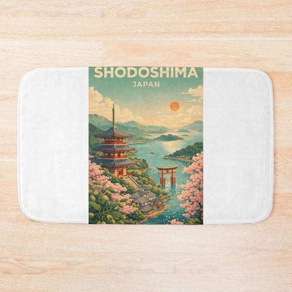 Item preview, Shodoshima Setouchi Inland Sea and Torii Japan designed and sold by Aryabek.