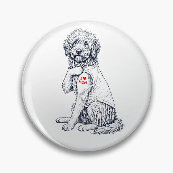 Item preview, Vintage Bergamasco Shepherd Mom Tattoo Dog Lover designed and sold by TerryConnells.