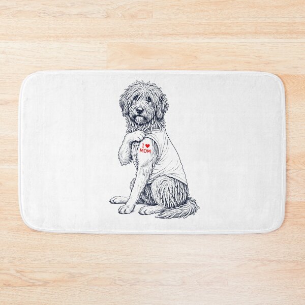 Item preview, Vintage Bergamasco Shepherd Mom Tattoo Dog Lover designed and sold by TerryConnells.
