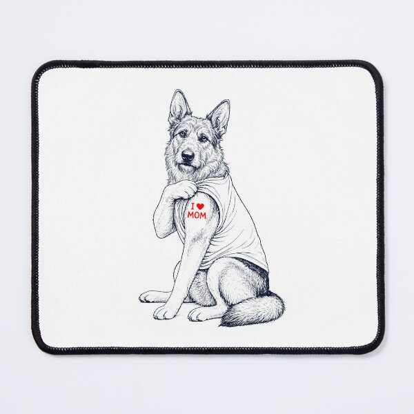 Item preview, Vintage Berger Picard Mom Tattoo Dog Lover designed and sold by TerryConnells.