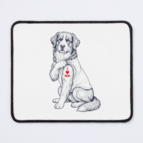 Item preview, Vintage Bernese Mountain Dog Mom Tattoo Dog Lover designed and sold by TerryConnells.