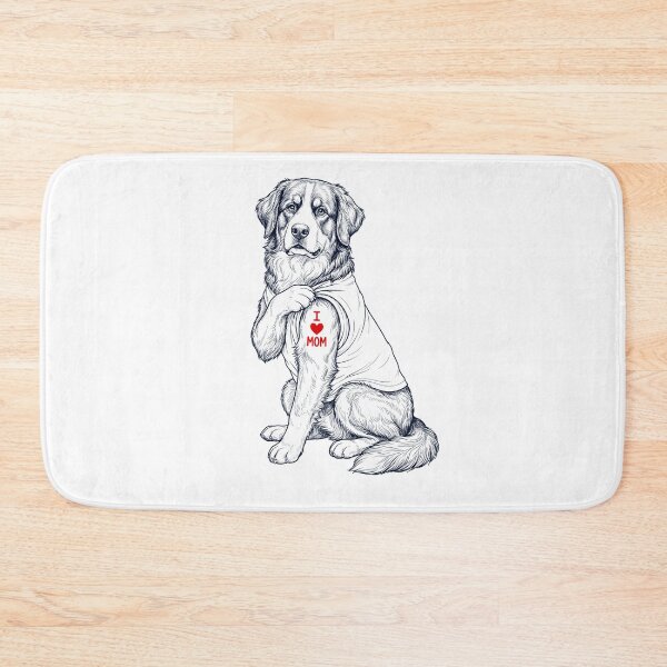 Item preview, Vintage Bernese Mountain Dog Mom Tattoo Dog Lover designed and sold by TerryConnells.