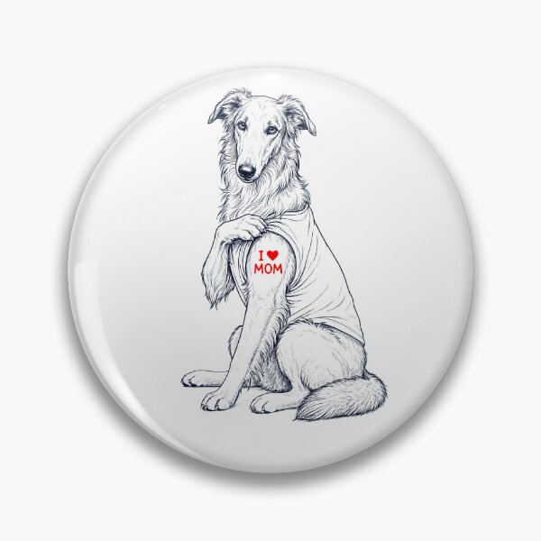 Item preview, Vintage Borzoi Mom Tattoo Dog Lover designed and sold by TerryConnells.