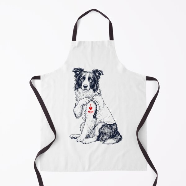 Item preview, Vintage Border Collie Mom Tattoo Dog Lover designed and sold by TerryConnells.