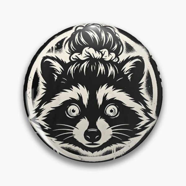Item preview, Raccoon Mom Trash Tier Meme T-Shirt - Grunge Messy Bun Trash Panda designed and sold by ZyxDes.