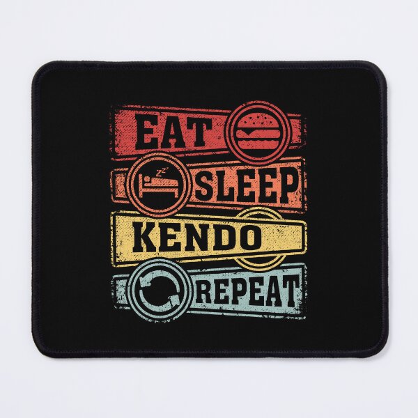 Item preview, Eat Sleep Kendo Repeat designed and sold by GabbyKash.