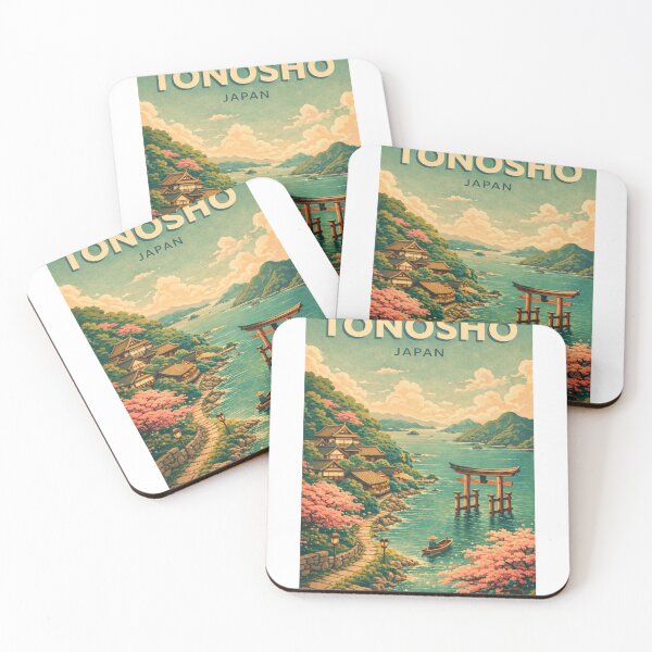 Item preview,  Tonosho Setouchi Inland Sea Torii and Shodoshima Japan designed and sold by Aryabek.