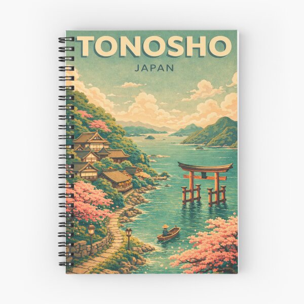 Item preview,  Tonosho Setouchi Inland Sea Torii and Shodoshima Japan designed and sold by Aryabek.