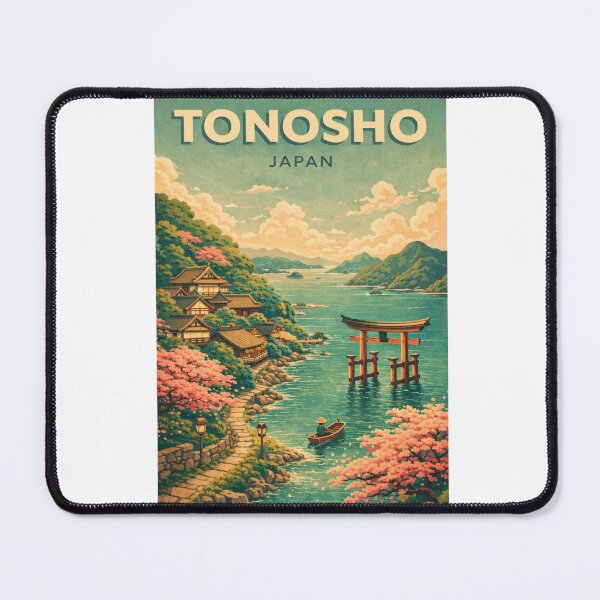 Item preview, Tonosho Setouchi Inland Sea Torii and Shodoshima Japan designed and sold by Aryabek.