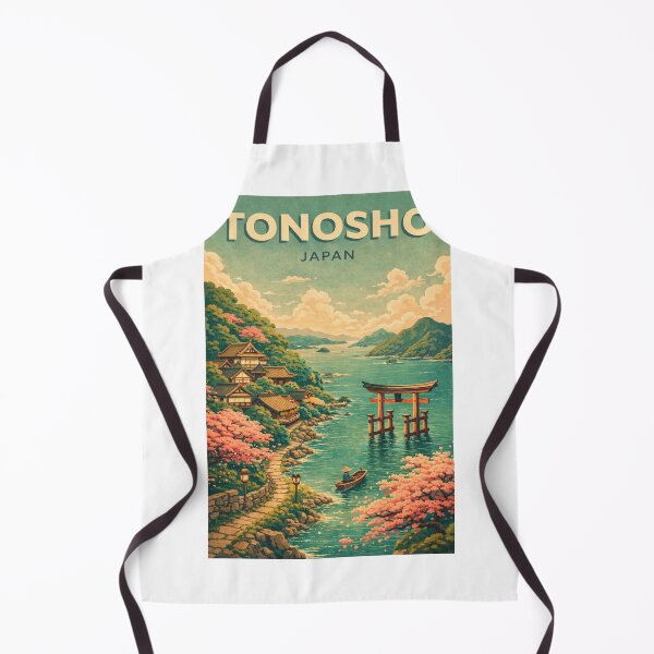 Item preview, Tonosho Setouchi Inland Sea Torii and Shodoshima Japan designed and sold by Aryabek.