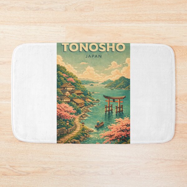 Item preview,  Tonosho Setouchi Inland Sea Torii and Shodoshima Japan designed and sold by Aryabek.