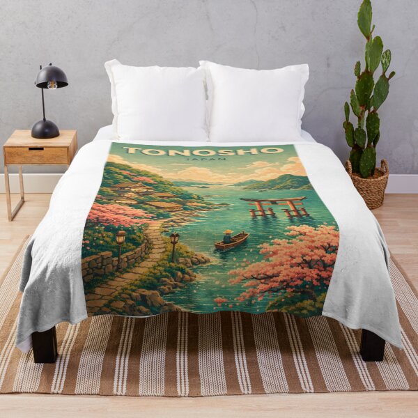 Item preview,  Tonosho Setouchi Inland Sea Torii and Shodoshima Japan designed and sold by Aryabek.