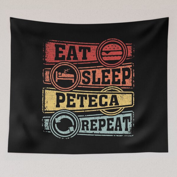 Item preview, Eat Sleep Peteca Repeat designed and sold by GabbyKash.