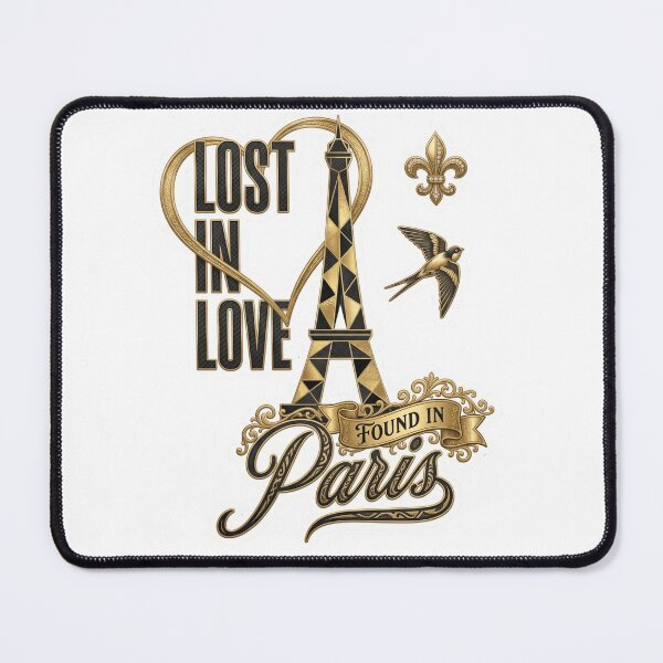 Item preview, LOST IN PARIS Eiffel Tower Line Art Sticker Paris Aesthetic Travel Decal designed and sold by designerr23 ⭐⭐⭐⭐⭐.