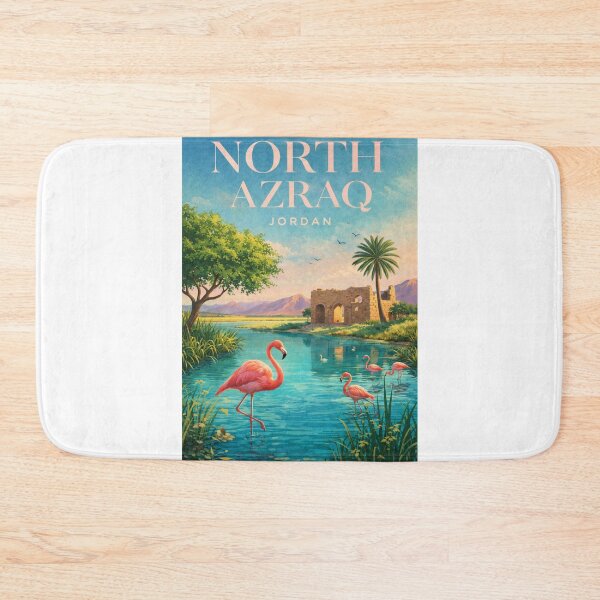 Item preview, North Azraq Wetland Reserve and Azraq Oasis Jordan designed and sold by Aryabek.