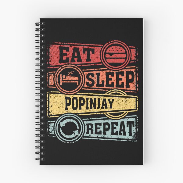 Item preview, Eat Sleep Popinjay Repeat designed and sold by GabbyKash.
