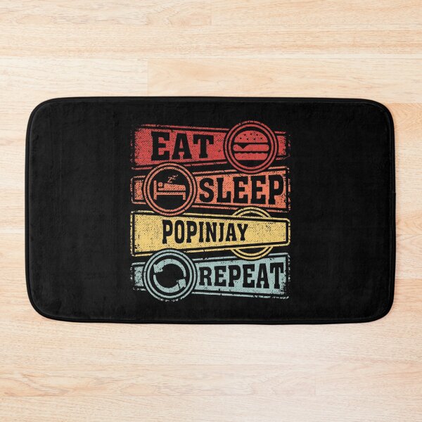 Item preview, Eat Sleep Popinjay Repeat designed and sold by GabbyKash.