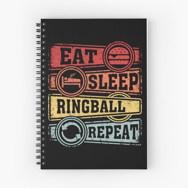 Item preview, Eat Sleep Ringball Repeat designed and sold by GabbyKash.