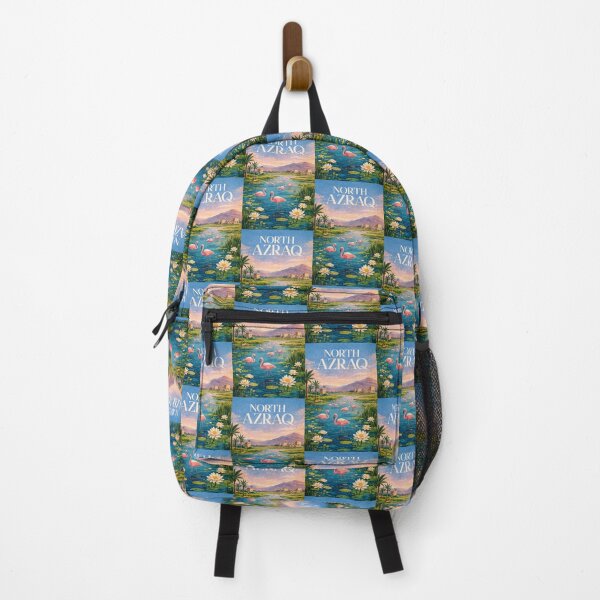 Item preview, North Azraq Flamingo Wetlands and Qasr Azraq Jordan designed and sold by Aryabek.
