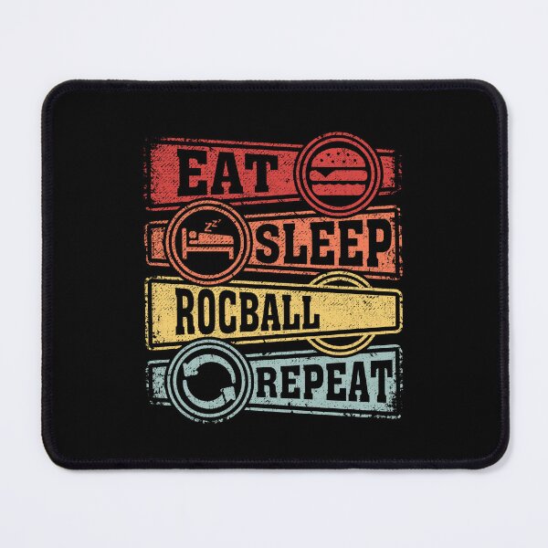 Item preview, Eat Sleep Rocball Repeat designed and sold by GabbyKash.