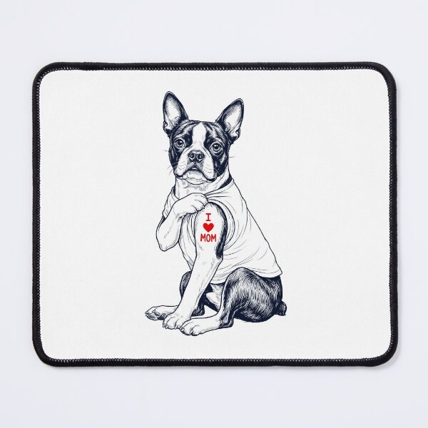 Item preview, Vintage Boston Terrier Mom Tattoo Dog Lover designed and sold by TerryConnells.