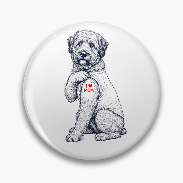 Item preview, Vintage Bouvier des Flandres Mom Tattoo Dog Lover designed and sold by TerryConnells.
