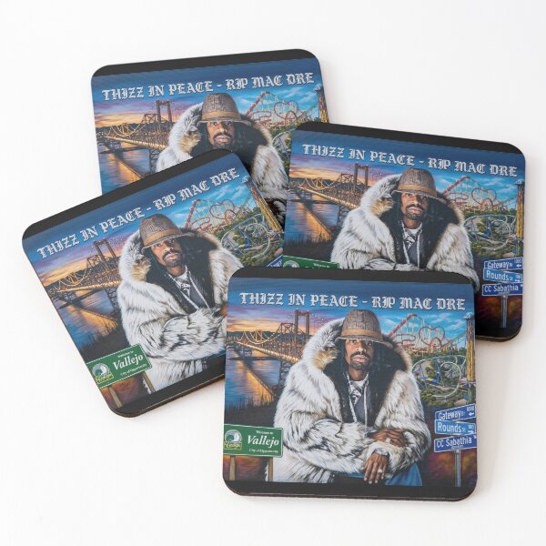 Item preview, Thizz In Peace – Mac Dre Tribute Bay Area Memorial Artwork designed and sold by DyfunctionalTee.