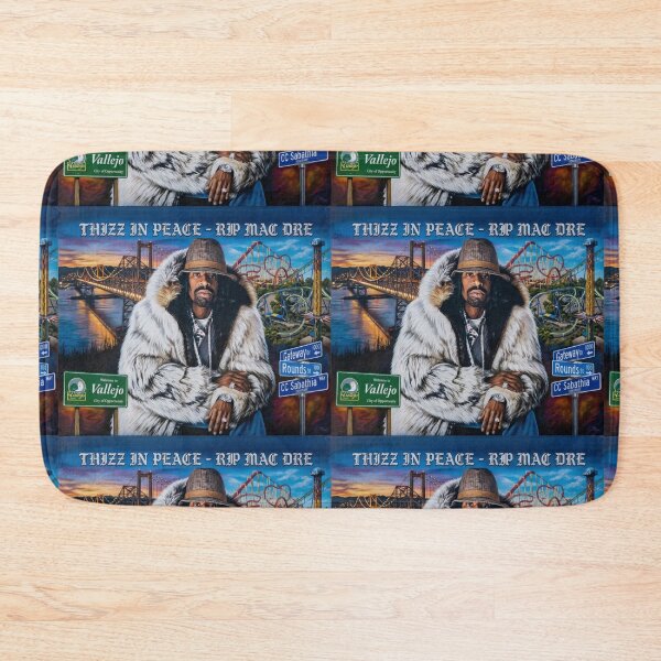 Item preview, Thizz In Peace – Mac Dre Tribute Bay Area Memorial Artwork designed and sold by DyfunctionalTee.