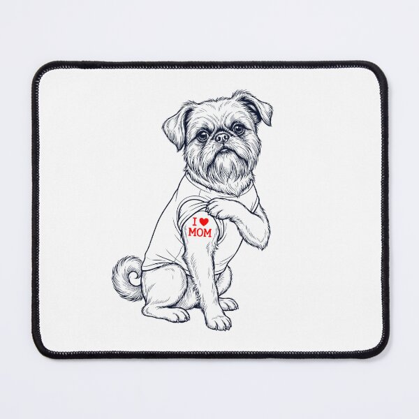 Item preview, Vintage Brussels Griffon Mom Tattoo Dog Lover designed and sold by TerryConnells.