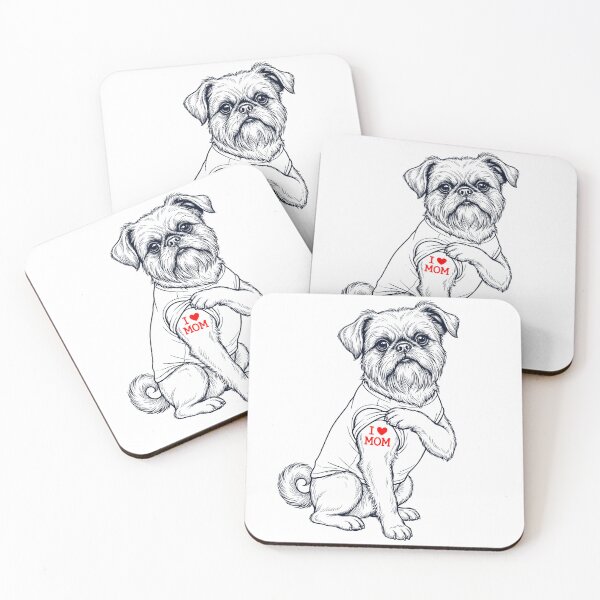 Item preview, Vintage Brussels Griffon Mom Tattoo Dog Lover designed and sold by TerryConnells.