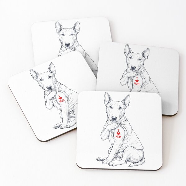 Item preview, Vintage Bull Terrier Mom Tattoo Dog Lover designed and sold by TerryConnells.