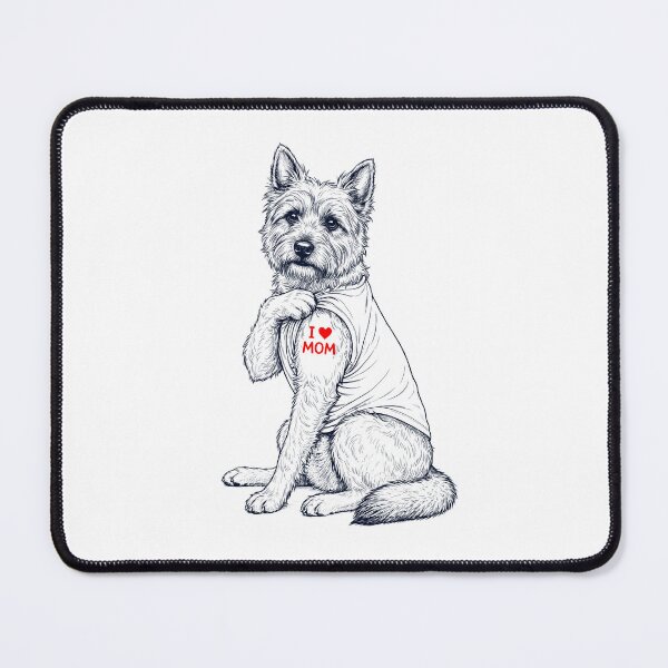 Item preview, Vintage Cairn Terrier Mom Tattoo Dog Lover designed and sold by TerryConnells.