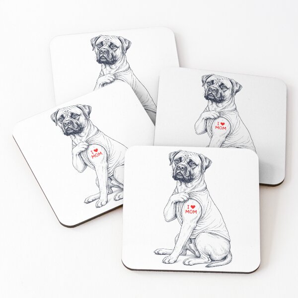 Item preview, Vintage Bullmastiff Mom Tattoo Dog Lover designed and sold by TerryConnells.