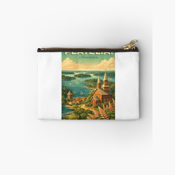 Item preview, Plateliai Wooden Church and Lake Islands Lithuania designed and sold by Aryabek.