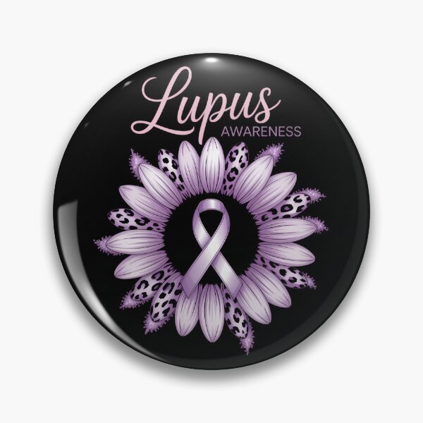 Item preview, Lupus Awareness Flower Support designed and sold by skulmanlatucool.