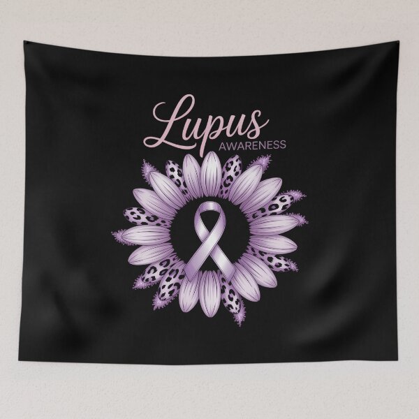 Item preview, Lupus Awareness Flower Support designed and sold by skulmanlatucool.