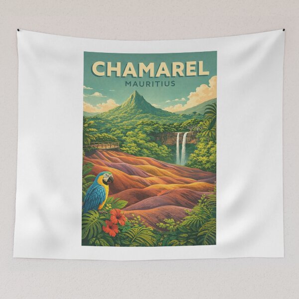 Item preview, Chamarel Seven Coloured Earth and Black River Mauritius designed and sold by Aryabek.