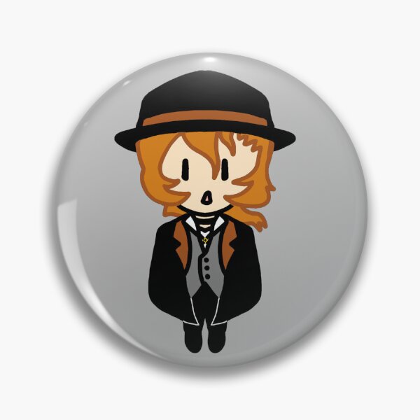 Item preview, Chibi Chuuya Nakahara Bungo Stray Dogs designed and sold by StrawberryWimp.