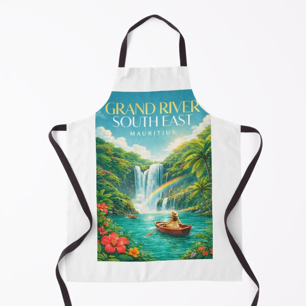 Item preview, Grand River South East Waterfall and Mahébourg Mauritius designed and sold by Aryabek.