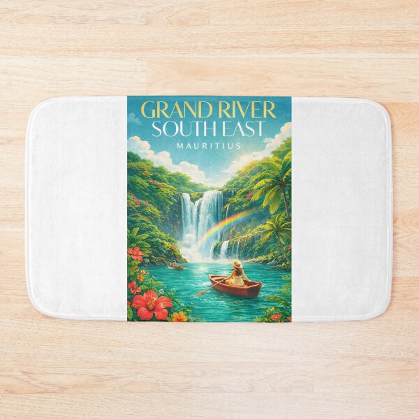 Item preview, Grand River South East Waterfall and Mahébourg Mauritius designed and sold by Aryabek.