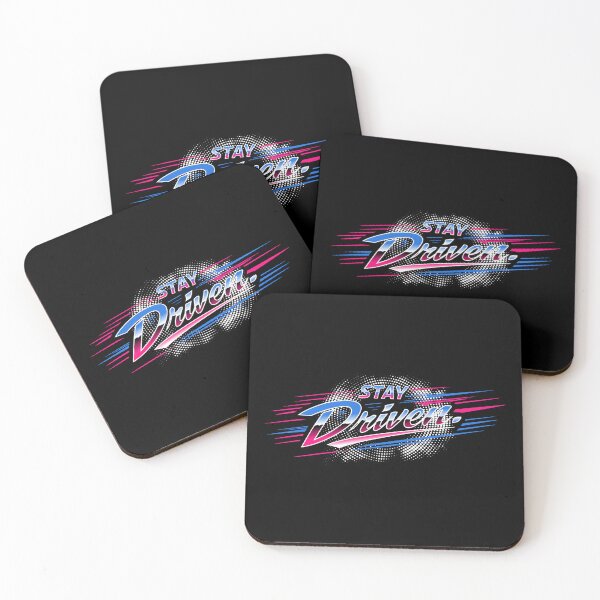 Item preview, Retro 80s Stay Driven Quote designed and sold by RAS-77.