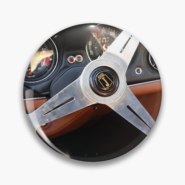 Item preview, Classic British Luxury Car - 1974 Jensen Interceptor Mk III Dashboard designed and sold by Peter Kraaibeek | Generative Designs and Car Art.