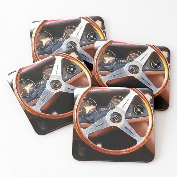 Item preview, Classic British Luxury Car - 1974 Jensen Interceptor Mk III Dashboard designed and sold by Peter Kraaibeek | Generative Designs and Car Art.